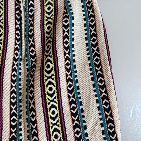 Multicolor Patterned Women's Skirt - Picture 6 of 9